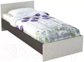 Односпальная кровать Стендмебель Бася КР-555