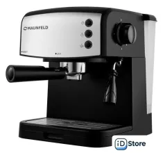 Рожковая кофеварка MAUNFELD MF-734BK