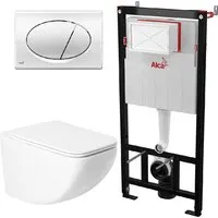 Унитаз подвесной Saniteco KW-99048 AM101/1120 M71-BL-01