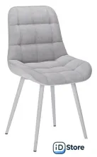 Стул Табурет Румба Бренди (22 светло-серый/белый каркас)