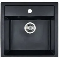 Кухонная мойка Wisent W510-25 (оникс)