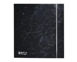 Вентилятор накладной SolerPalau Silent-100 CZ Marble Black Design 4C / 5210611900 (чёрный)