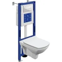 Унитаз подвесной Cersanit Carina XL DPL EO Slim 69297