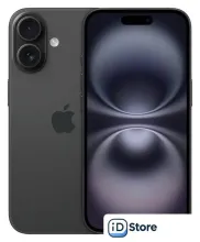 Телефон Apple iPhone 16 128GB (черный)