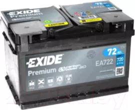 Автомобильный аккумулятор Exide Premium EA722
