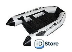 Моторно-гребная лодка Vivax Т300Р НДНД (с килем, серый/черный)