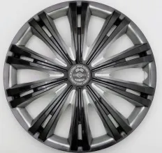 Колпак декоративный автомобильный Гига Super Blaсk 16" (4 шт)