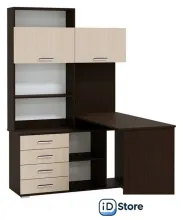 Стол Памир ПКС-11 правый (венге/дуб белфорт)