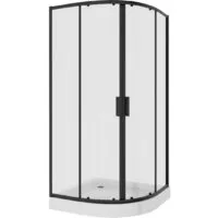 Душевой уголок Niagara NG-6886-08 80x80 (черный)