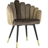 Стул с подлокотниками Stool Group Камелия (шоколад)