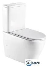 Унитаз напольный WeltWasser Angerbach 001 GL-WT (белый глянец)