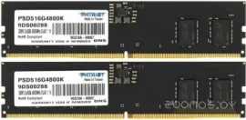 Оперативная память Patriot Signature Line 2x8ГБ DDR5 4800 МГц PSD516G4800K
