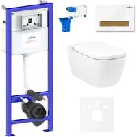 Унитаз подвесной Lavinia Boho Smart V-Clean 7 в 1 87561134
