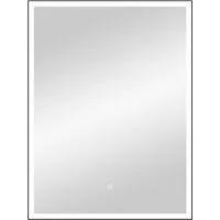 Мебель для ванных комнат Континент Зеркало Frame Black Led 60x80