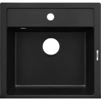 Кухонная мойка ZorG Como 51 (черный оникс)