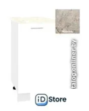 Шкаф напольный Кортекс-мебель Корнелия Лира НШ40р (белый/марсель)