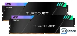 Оперативная память AGI Turbojet RGB 2x16ГБ DDR4 3600 МГц AGI3EPC16UD848