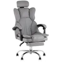 Кресло офисное TopChairs Siento / OUE-GC2501 (серый)
