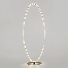 Напольный светодиодный светильник Евросвет 80415/1 сатин-никель