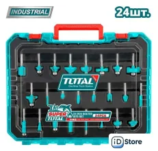Набор фрез Total TACSR12408 (24 предмета)