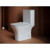 Унитаз напольный Ceramica Nova Alfa Rimless CN9002