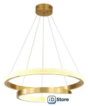 Подвесная люстра Kinklight Cелена 07662,36 (латунь)