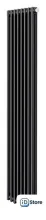 Стальной трубчатый радиатор Royal Thermo Insignia VC2180 - 08 секций RAL9005m