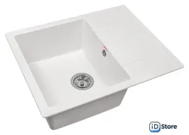 Кухонная мойка ARFEKA ZIA 65 Silken White