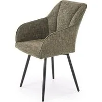 Стул с подлокотниками Halmar K576 (оливковый)