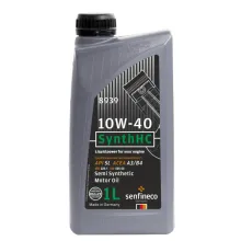 Масло моторное Senfineco SynthHC 10W-40 API SL ACEA A3/B4, бут.1 л.