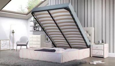 Двуспальная кровать Sofos Беатриче тип A с ПМ 160x200