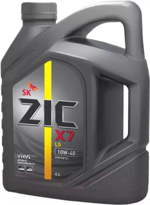 Моторное масло ZIC X7 LS 10W40 / 162620