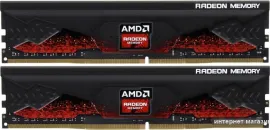 Оперативная память AMD Radeon R9 Gamer Series 2x8GB DDR4 PC4-25600 R9S416G3206U2K