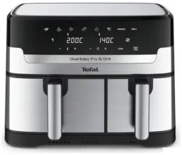 Аэрогриль (аэрофритюрница) Tefal Dual Easy Fry Grill EY905D10