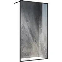Душевая стенка Veconi 70x200 KR81B-70-01-C8 (стекло прозрачное/черный)