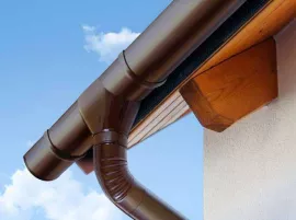 Немецкие водосточные системы Docke для крыши из металлочерепицы и профнастила