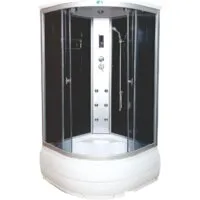 Душевая кабина Водный мир ВМ888 Е 100x100 (тонированное стекло)