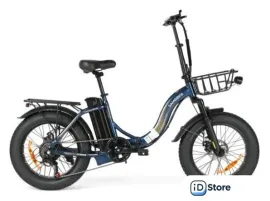 Электровелосипед SameBike City Master Fat (синий)