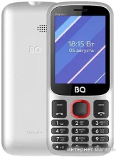 Мобильный телефон BQ-Mobile BQ-2820 Step XL (белый/красный)
