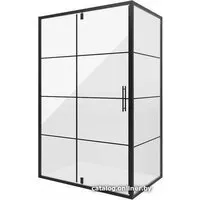 Душевой уголок Niagara Nova NG-0220-08 Black 120x80