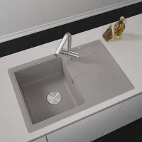 Кухонная мойка ZorG Rock 78 Premium alumetallic