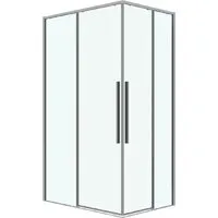Душевой уголок Grossman Galaxy 120x70x195 300.K33.01.1270.10.00 (хром/прозрачное стекло)
