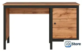 Стол Black Red White Loft BIU/130 (дуб вотан/черный матовый)