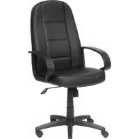 Офисное кресло TetChair СН747 (иск. кожа, черный)