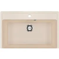 Кухонная мойка Ulgran U-600 (328 бежевый)