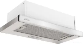 Кухонная вытяжка Elikor Интегра Glass 60Н-400-В2Д (нержавеющая сталь/белое стекло) (940981)