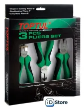 Набор пассатижей Toptul GAAE0302 (3 предмета)