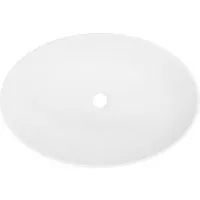 Умывальник Belux Джаз 610 Эллипс (18, белый матовый/Solid Surface)