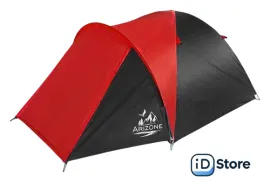 Кемпинговая палатка Arizone Element-3 (красный/черный)