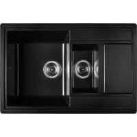 Кухонная мойка Wisent 780-25WQ (с сифоном GER011)